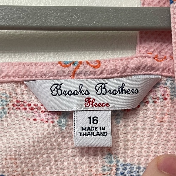 Brooks Brothers Girls Birthday Print Dress - Picture 8 of 9
